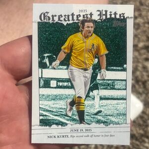 2025 Greatest Hits Baseball Card
